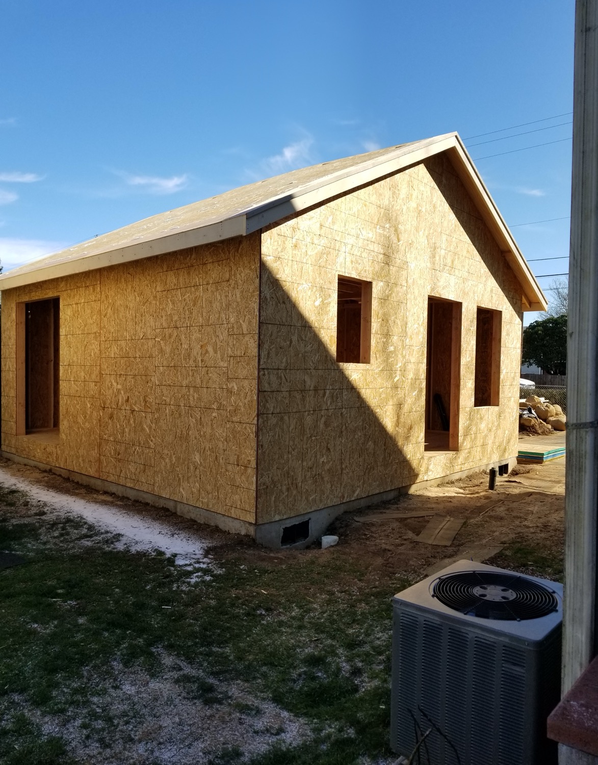 Framing ADU ADDITION CAMAS 4