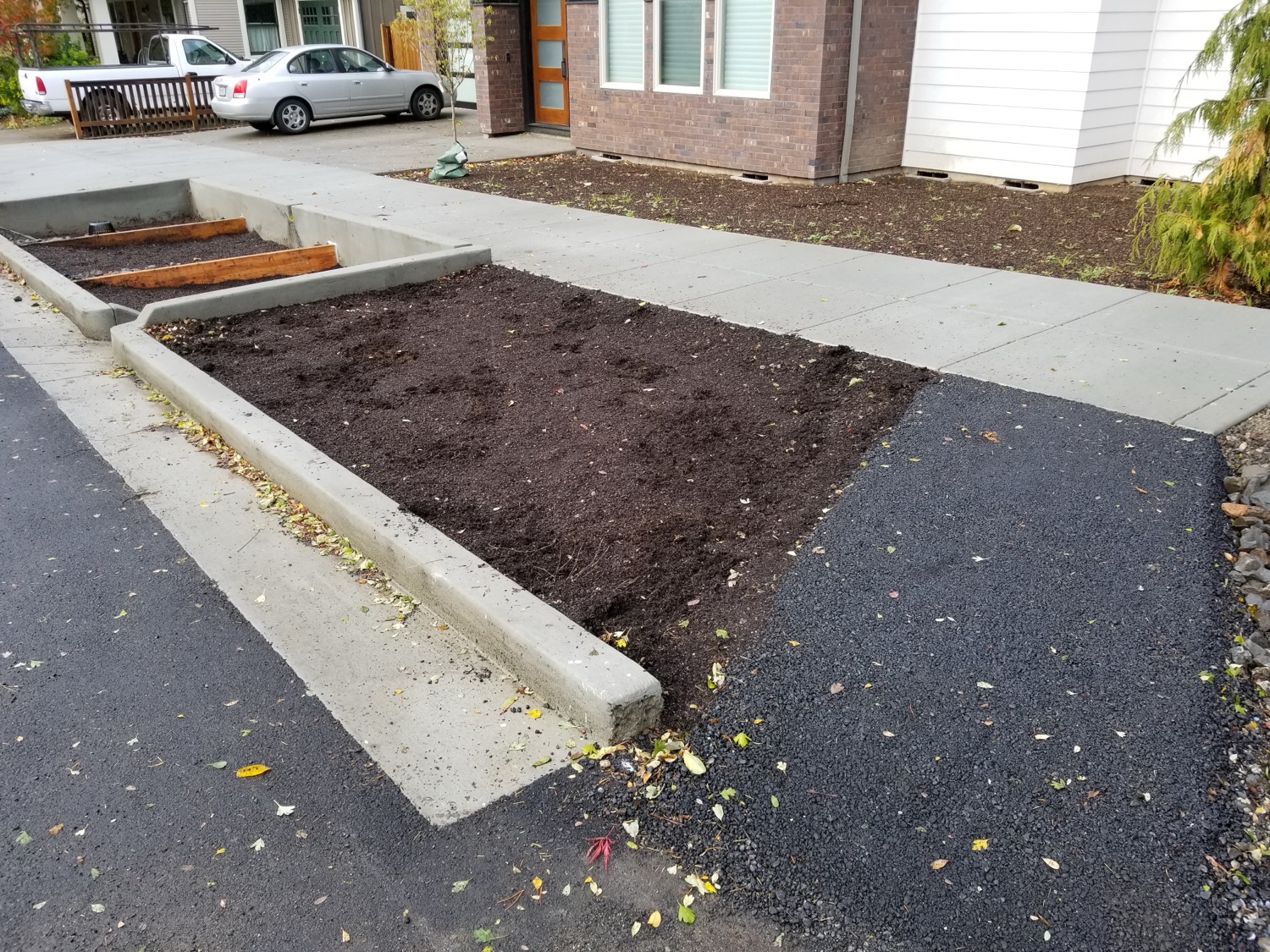 Swale Construction Stormwater Portland 2