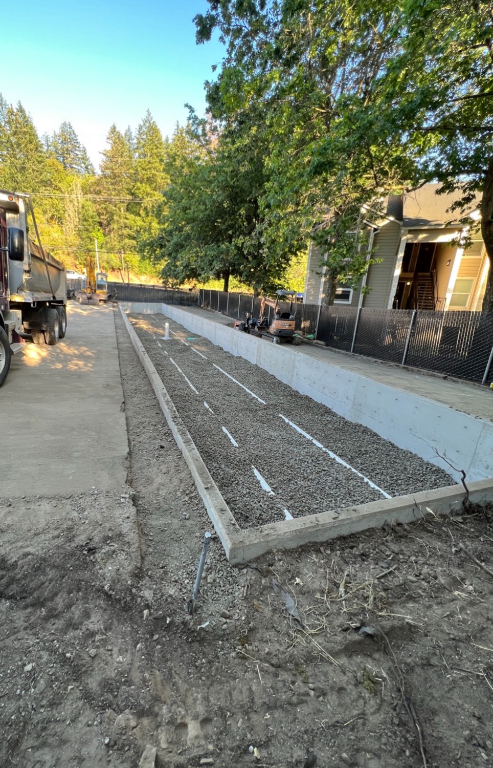 Swale Construction Stormwater Tigard 1.JPG