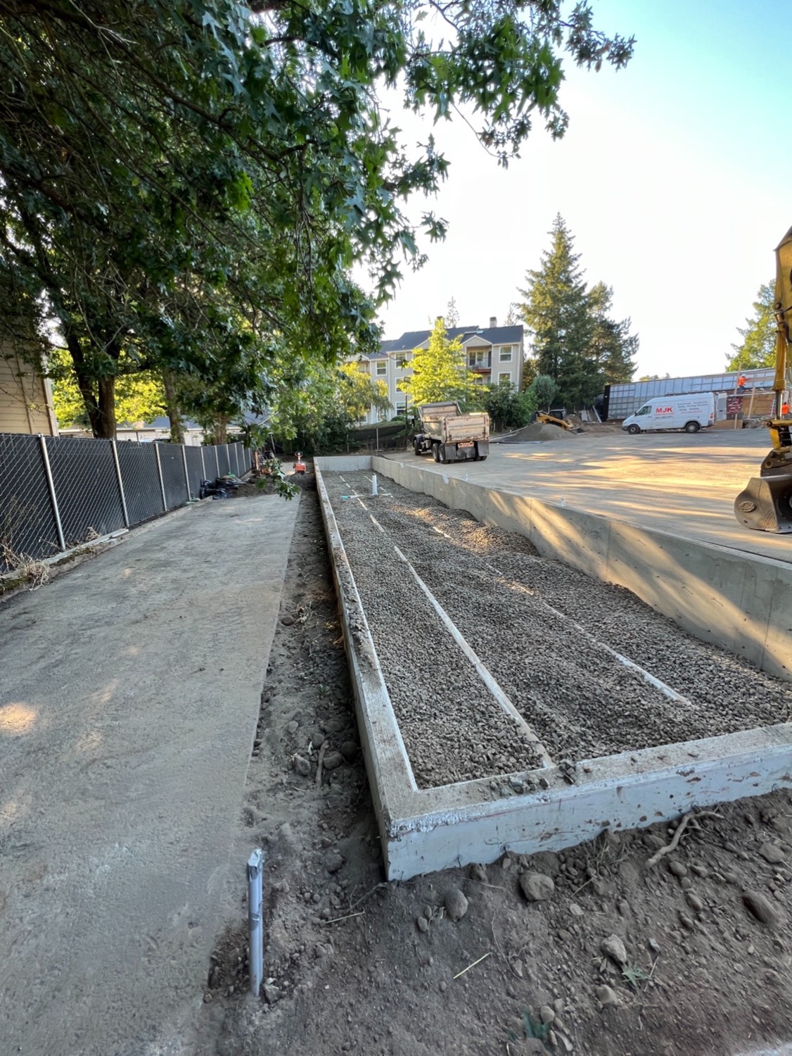 Swale Construction Stormwater Tigard 5.JPG